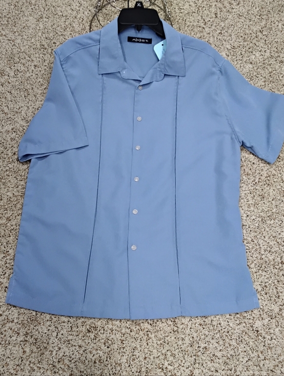 Axist Other - 3930 Size XL Axist Men's Short Sleeve Shirt - Light Blue